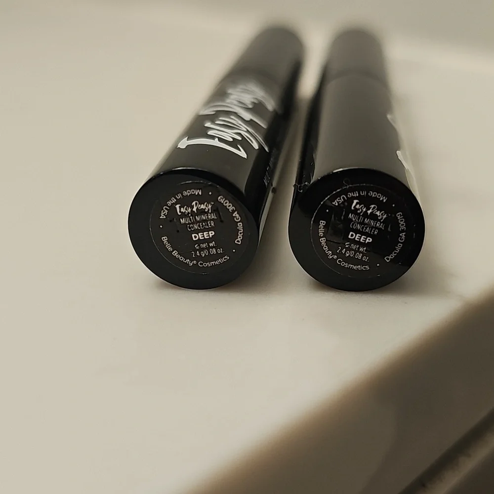 Belle Beauty Easy Peasy Multi-Mineral Concealer (2) In Deep. New & Unused.